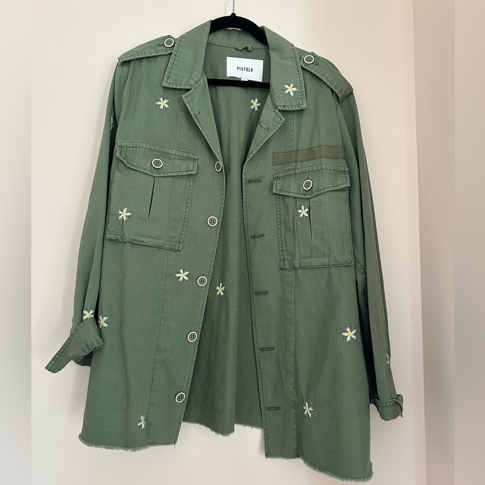 Pistola Camilo military jacket in colonel daisy